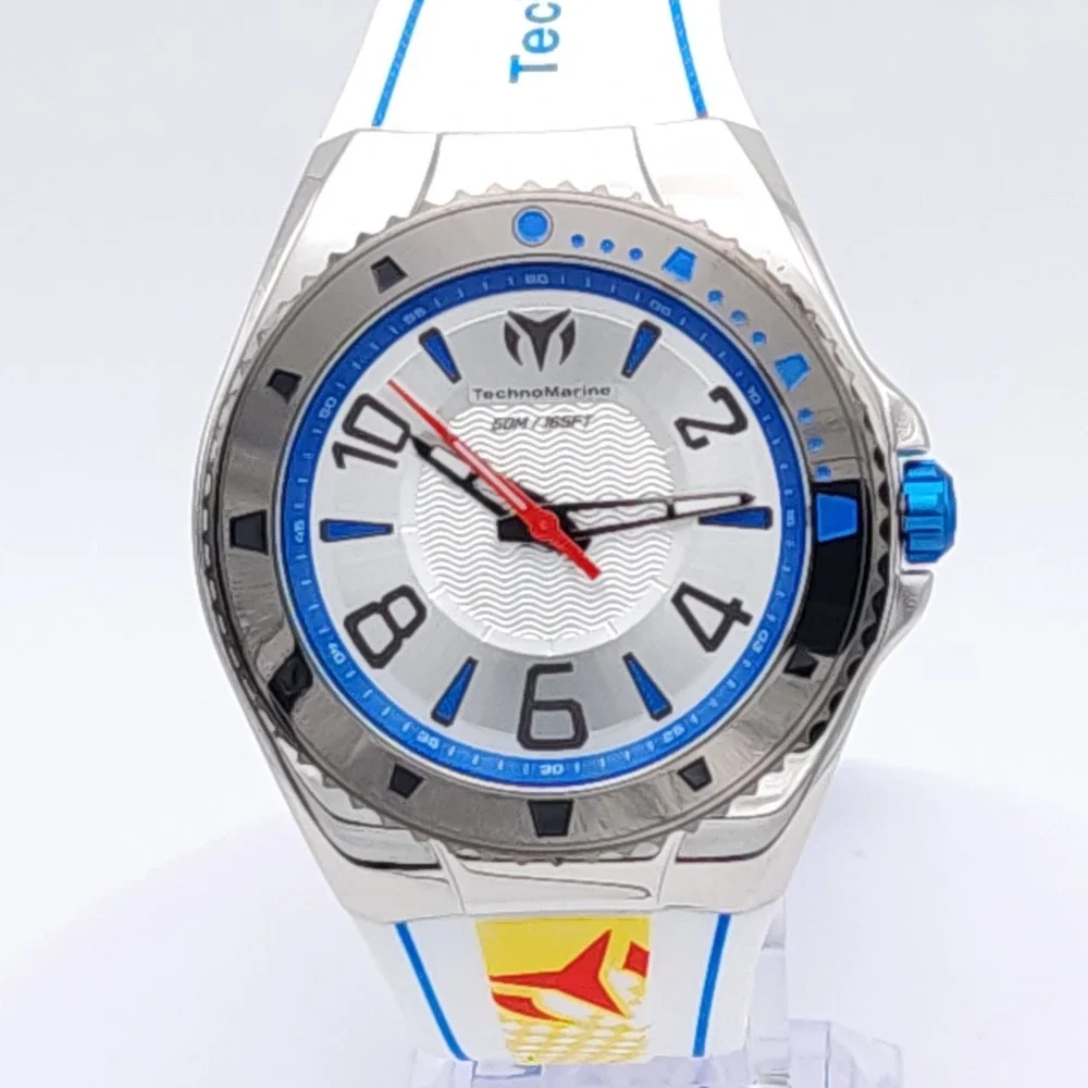 Invicta TechnoMarine F2 Racing Legends Men's Watch 44mm White TM-525013 NEW